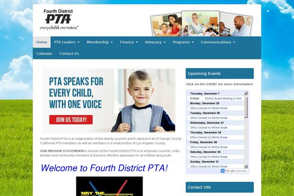 Canvas theme site design template sample