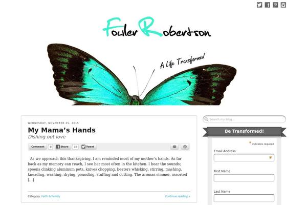 Get Noticed theme site design template sample