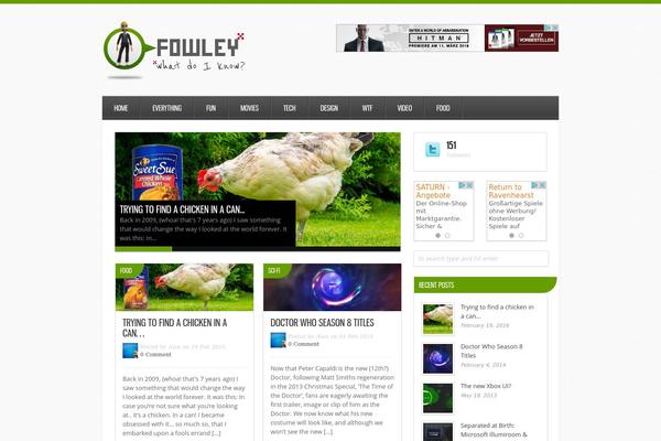 Ares theme site design template sample