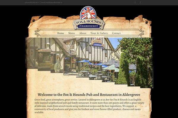 Frisco theme site design template sample