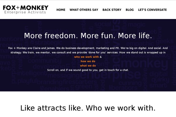 Mr. Tailor theme site design template sample