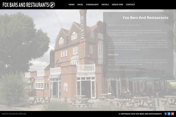 Elevate theme site design template sample