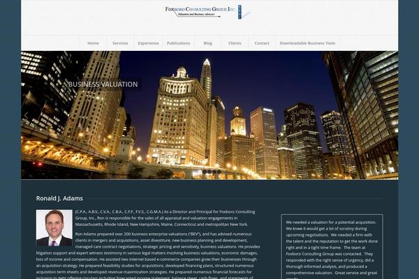 Empire theme site design template sample