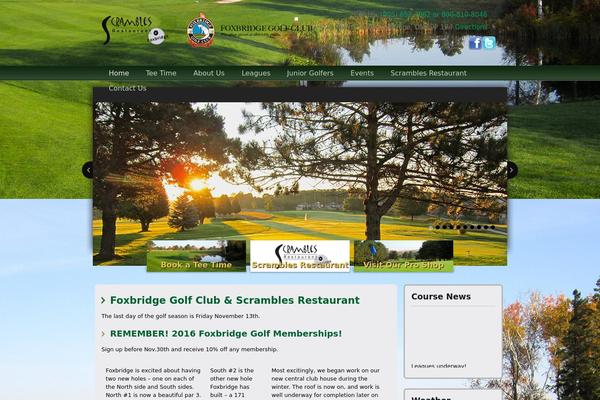 foxbridgegolf.ca site used Conroygc