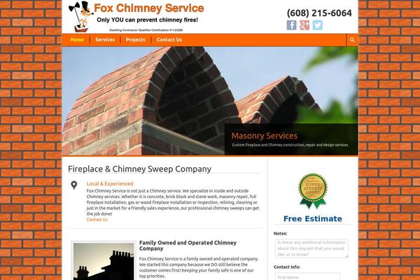 Modernize theme site design template sample