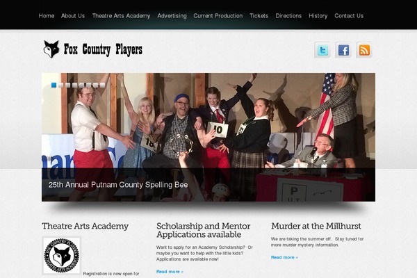 foxcountryplayers.org site used Boldy