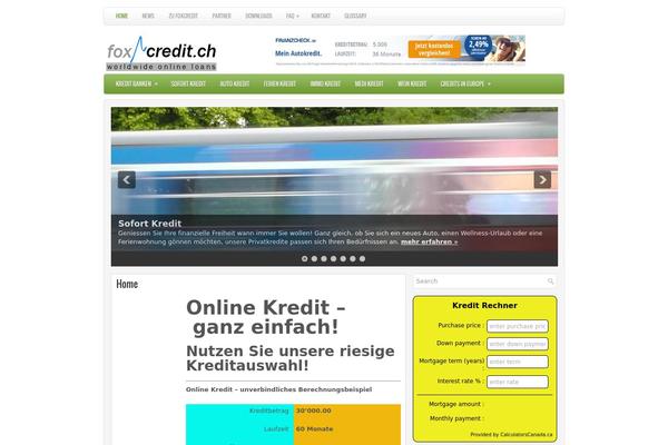 foxcredit.ch site used Onefold-pro