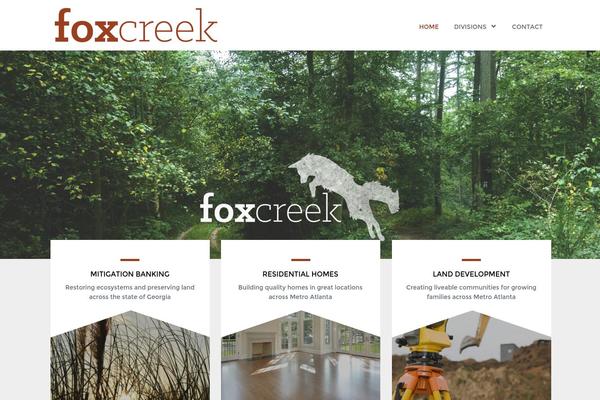 The Company theme site design template sample