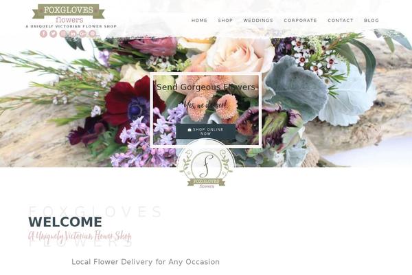 foxgloves theme websites examples