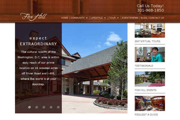 Reverie theme site design template sample