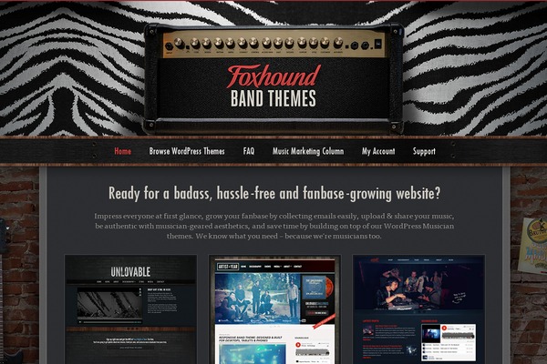 foxhoundbandthemes.com site used Fhbt