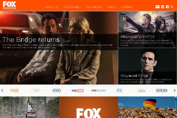FIC theme websites examples