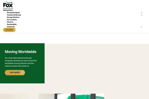 Impreza Child theme site design template sample