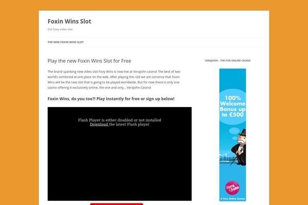 Twenty Twelve theme site design template sample