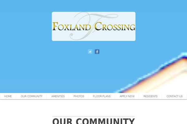 foxlandcrossing.com site used Scrn