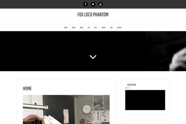 Amadeus theme site design template sample