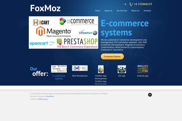 Doover theme site design template sample