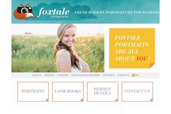 Prophoto4 theme site design template sample