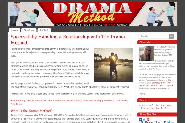 Mantra theme site design template sample