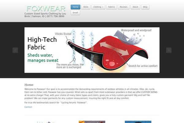 foxwear.net site used Business lite