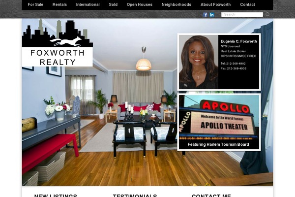 Aspiration theme site design template sample