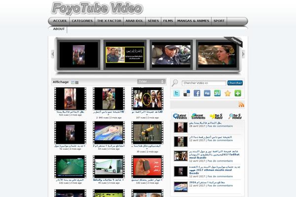 foyotube.com site used Wptube