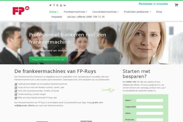 Customizr Pro theme site design template sample