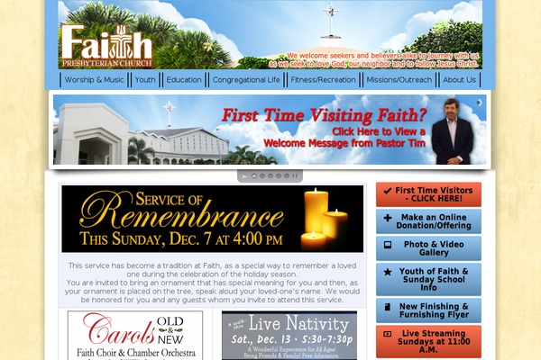 fpcfl.org site used Alms-theme