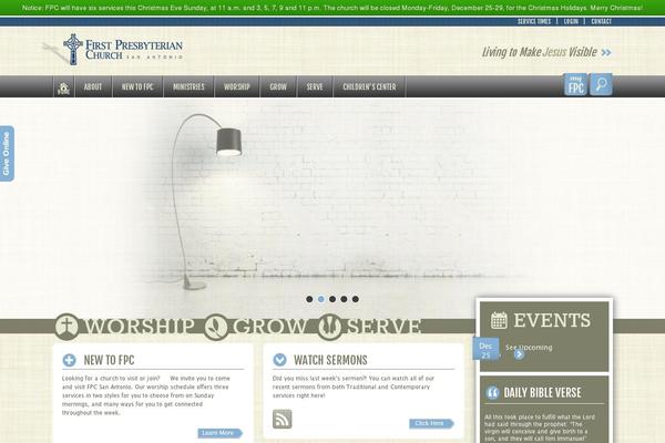 Site using Mini twitter feed plugin