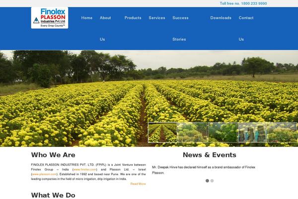 Plexus theme site design template sample