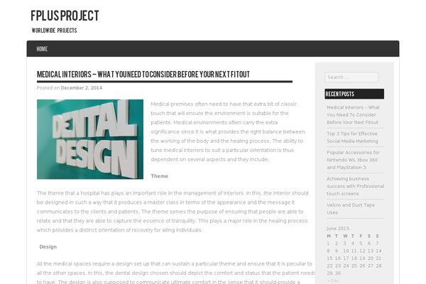 Striker theme site design template sample
