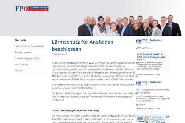 Academica theme site design template sample