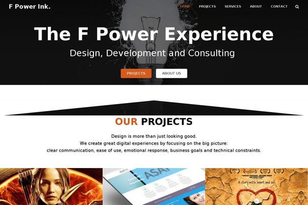 Impreza theme site design template sample