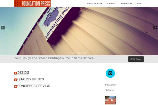 Minimum Pro theme site design template sample