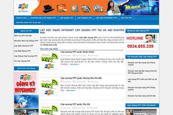 fpttelecom.org site used Lapmangfpt