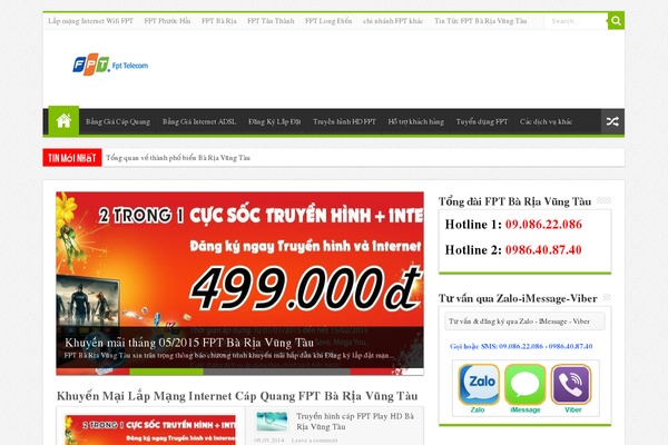 Site using 3D Tag Cloud plugin