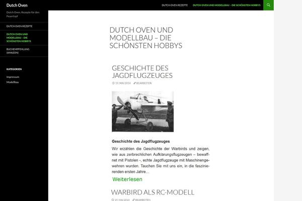 Twenty Fourteen theme site design template sample