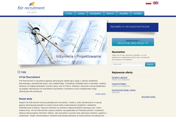 Fr theme site design template sample
