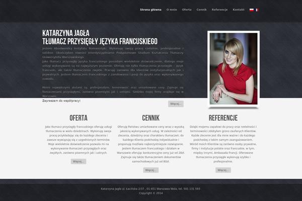 Site using qTranslate plugin