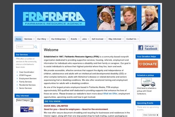 Suffusion theme site design template sample