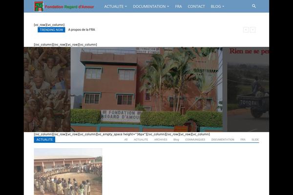 Site using Incredible Font Awesome plugin