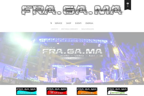 Oxygen theme site design template sample