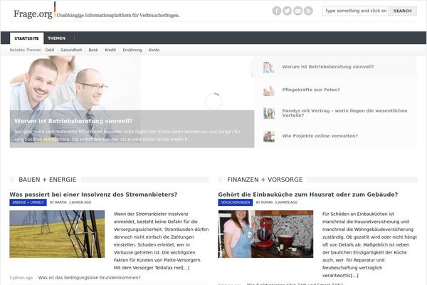 blogzone theme site design template sample