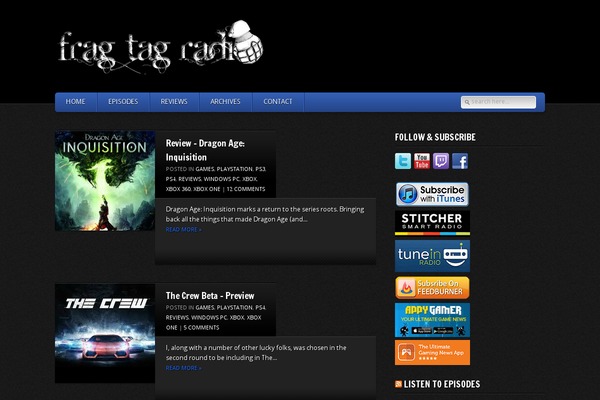 fragtagradio.com site used Cool Blog