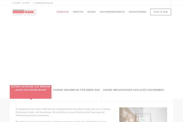 Etalon theme site design template sample
