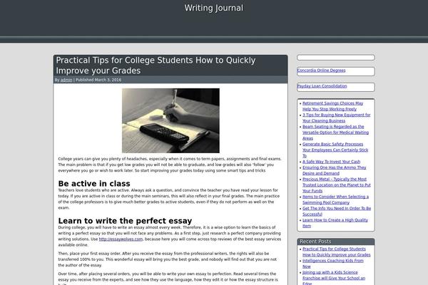 Magomra theme site design template sample