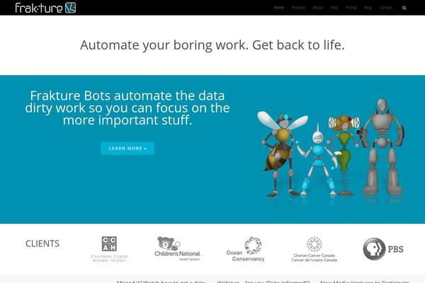 DMS theme site design template sample
