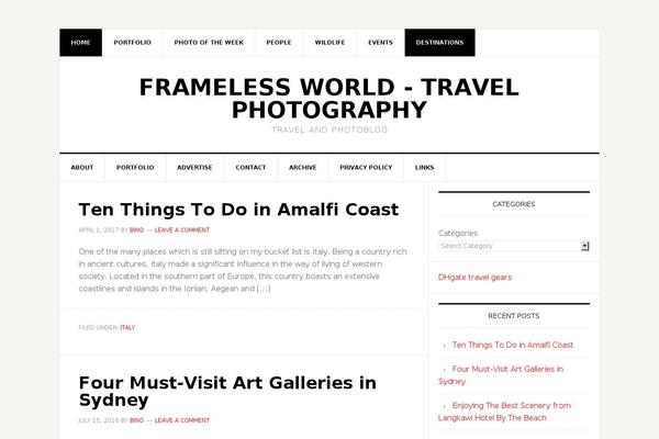 News Pro theme site design template sample