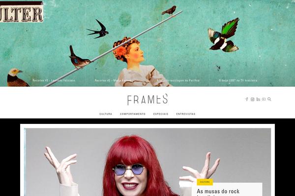 Artmag theme site design template sample