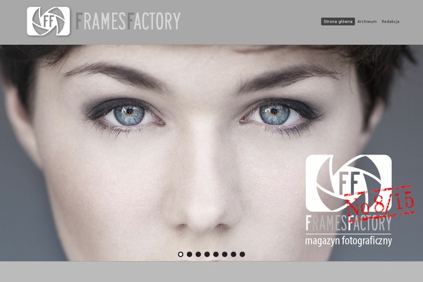 Panoramica theme site design template sample
